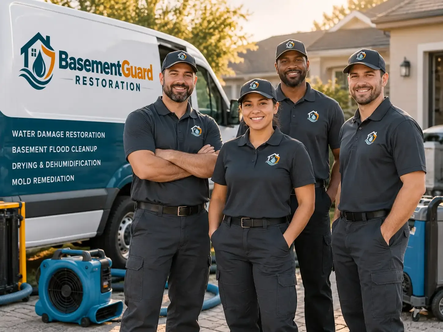 Basement Water Damage Restoration company in Street, MD